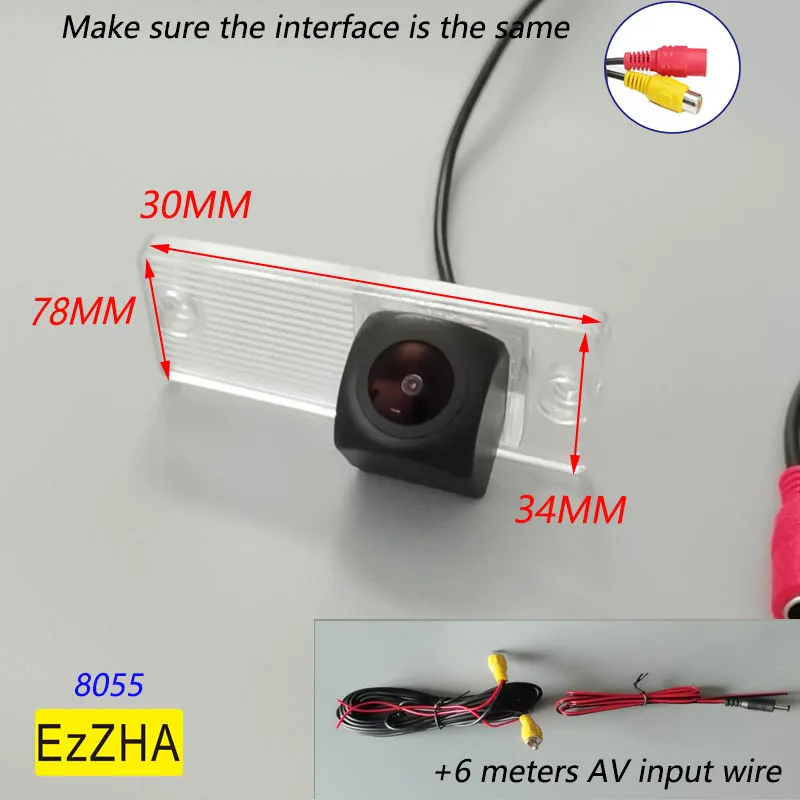 

EzZHA HD Fisheye night Wireless Car Rear View Camera For Kia Cerato Rio 2002 2003 2004 2005 2006 2007 2008 2009 2010-2013