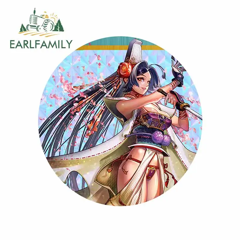 

EARLFAMILY 13 см x 13 см индивидуальные автомобильные наклейки и наклейки для сакуры красота аниме девочка сделай сам мотоцикл виниловые автомобил...