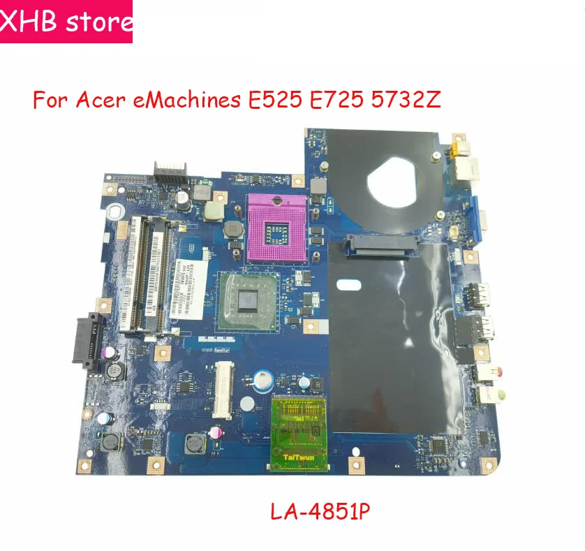 Бесплатный CPU KAWF0 LA-4851P для Acer eMachines E525 E725 5732Z материнская плата MBN540200 PC | Компьютеры