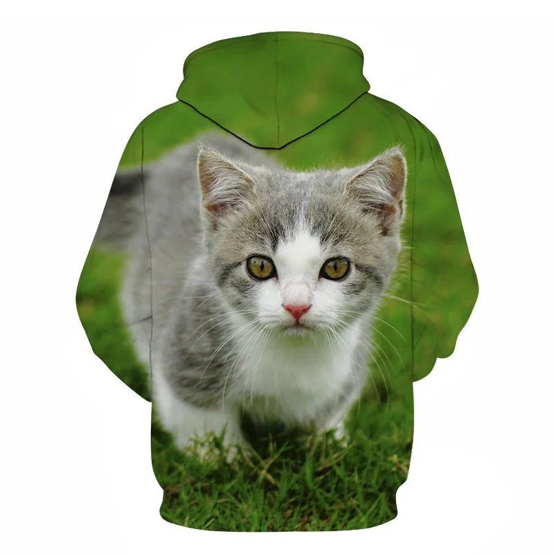 

2021 Fashion hot Cat Hoodie Men And Women 3d Printing Sweatshirt Harajuku Fashion Casual Street Pullover Hot Coat streetwear Hot