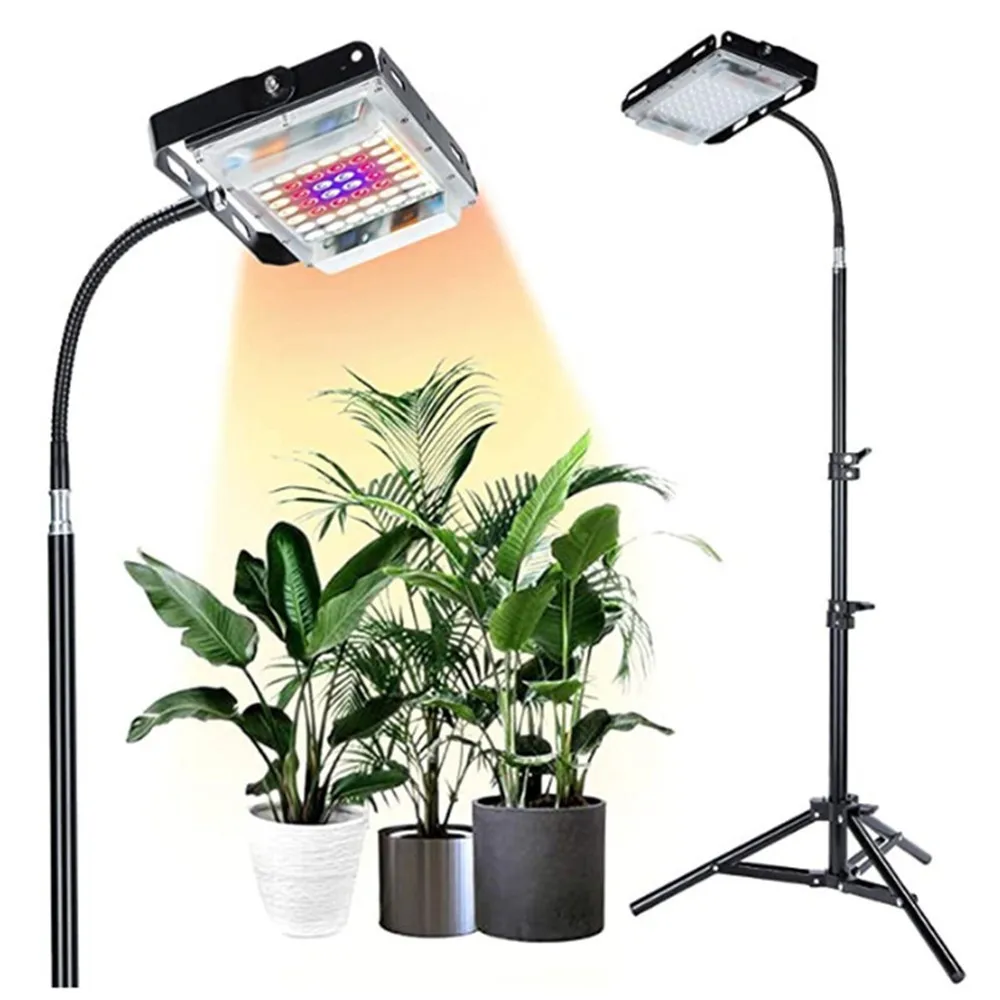 Full Spectrum LED Grow Light With Tripod Stand Adjustable Floor Lamp 150W Phytolamp For Indoor Plant Flower Seedling EU US Plug
