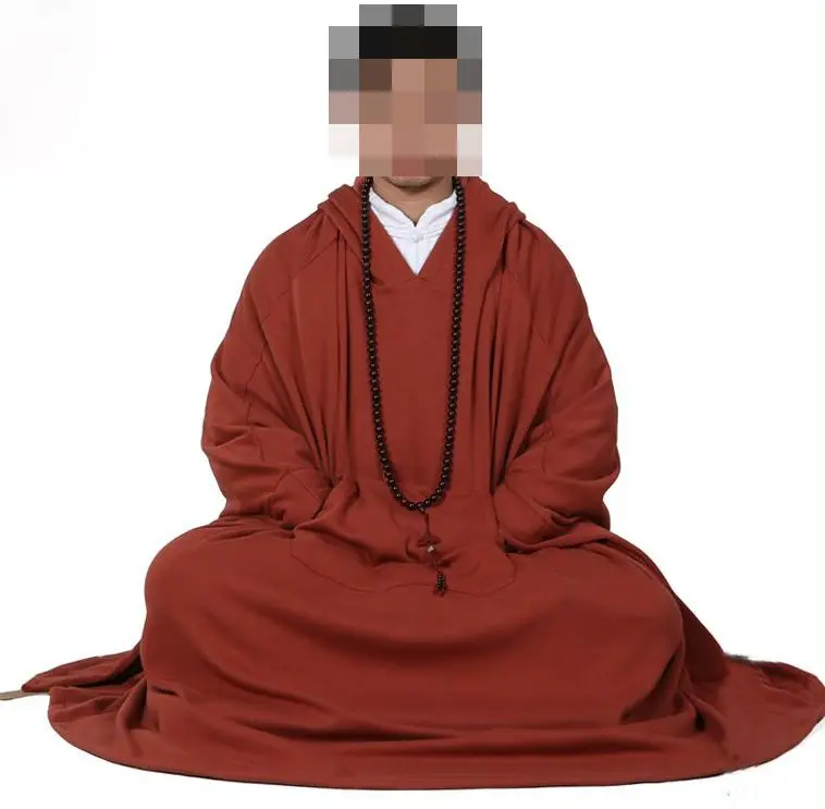 Плащ унисекс осенне зимний для медитации костюмы буддистских монахов шаолин