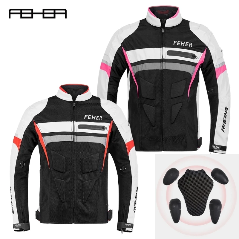 

Moto Jackets For Men 2021 Women Motocross Jackets Summer Motorcycle Body Armor Summer Motorcycle Off Road Jacket Waterproof