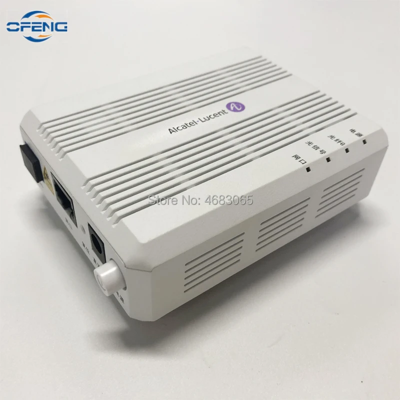 Новый бренд Alcatel Работает с любым оператором Lucent I 010G GPON ONU/ONT 1GE ethernet Порты и