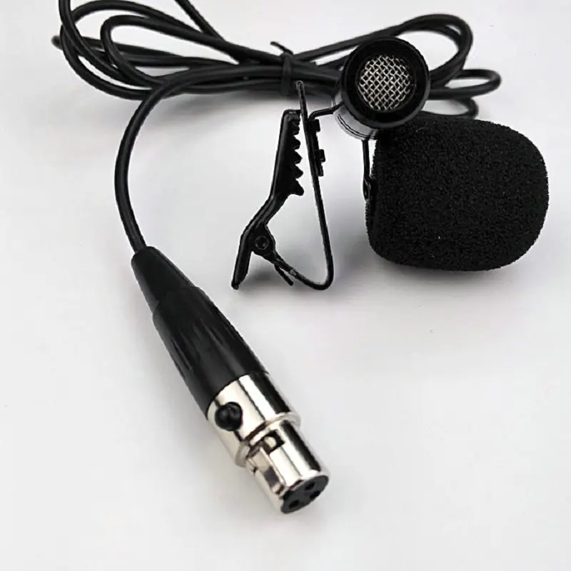 Мини XLR 3 Pin TA3F Заушник гарнитура с микрофоном головной микрофон для беспроводной
