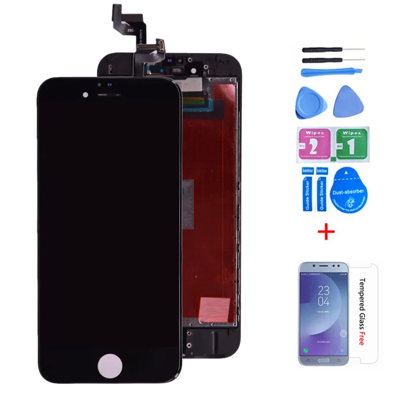 

For iPhone 6 6S 6P 6SP LCD Screen Display Digitizer Touch Screen No Dead pixel for iphone 6 6S 6 plus 6S plus free shipping
