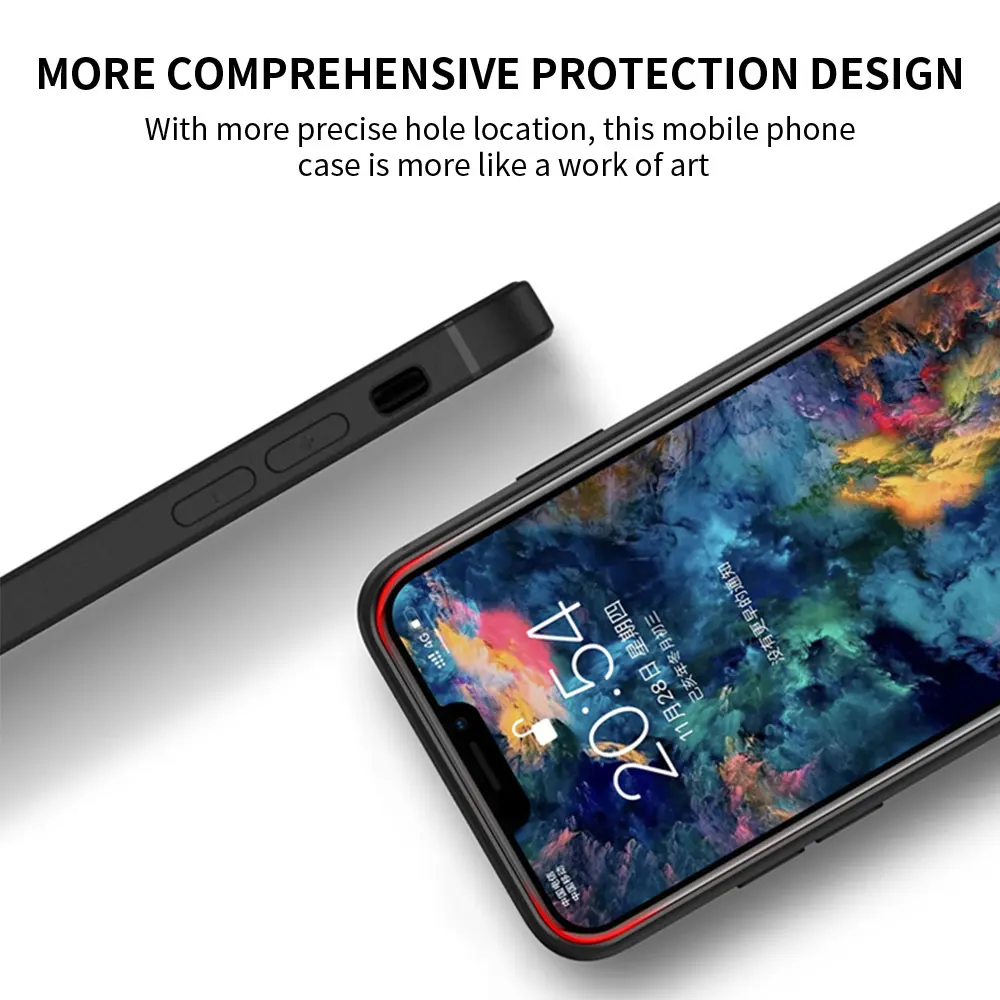 

Brown Hair Baby Mom Girl Glass Soft Edge Cover for iPhone 11 12 Pro MAX Luxury Case 7 8 6 6S Plus Smartphone Accessories Shell