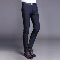 2021 new winter high quality mens casual pants new fashion male warm long pants