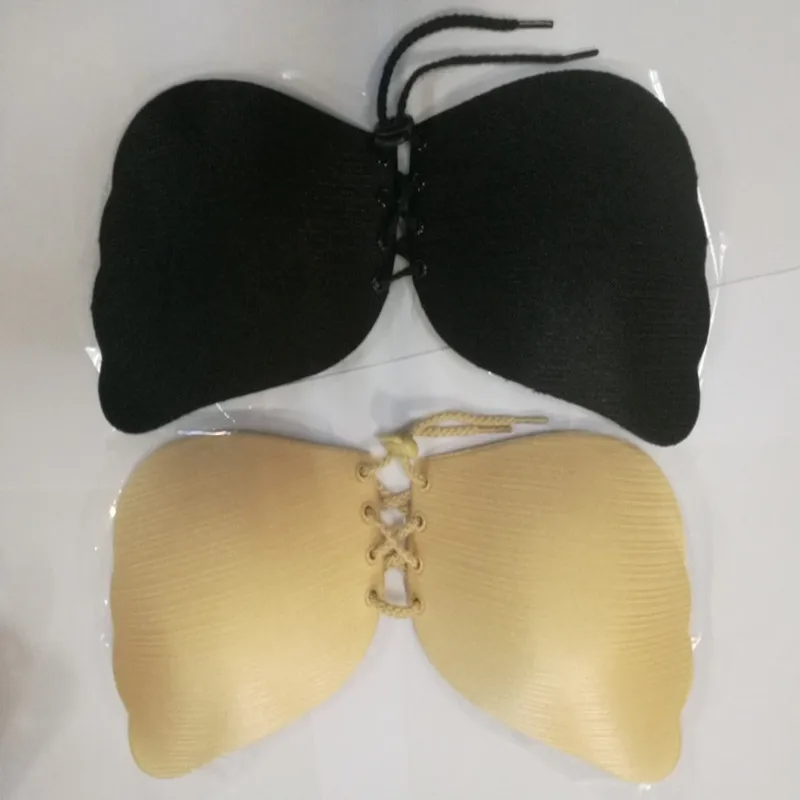 3cm Seamless Invisible Bra Adhesive Silicone Backless Bralette Strapless Push Up Bra Sexy Lingerie Fly Bra Women Underwear