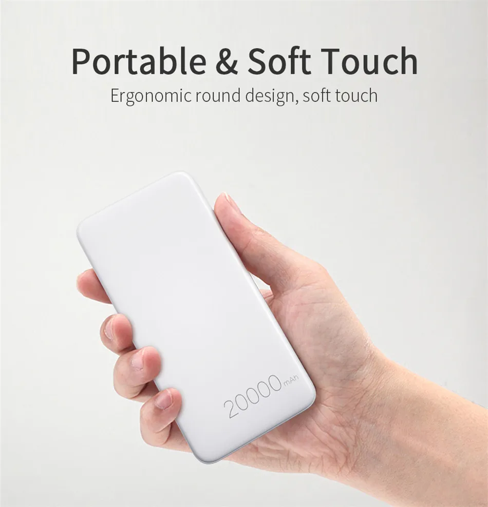 Essager, 20000 мА/ч, зарядное устройство, быстрая зарядка, 3,0 USB C PD, быстрая зарядка, 20000 мА/ч, зарядное устройство для Xiaomi, портативное зарядное устройство, внешний аккумулятор