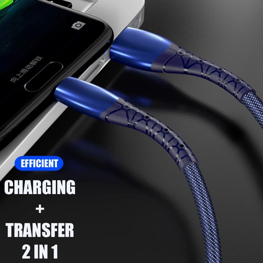 1 2 м микро USB кабель 2A Быстрая зарядка для Xiaomi Redmi Note 5 Pro Android передачи данных