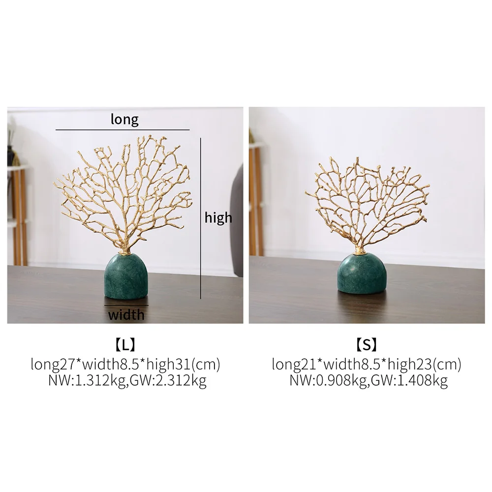 

Coral Ornaments Nordic Decoration Home Living Room Decor for Home Interior Room Decoration Accessories Aesthetic