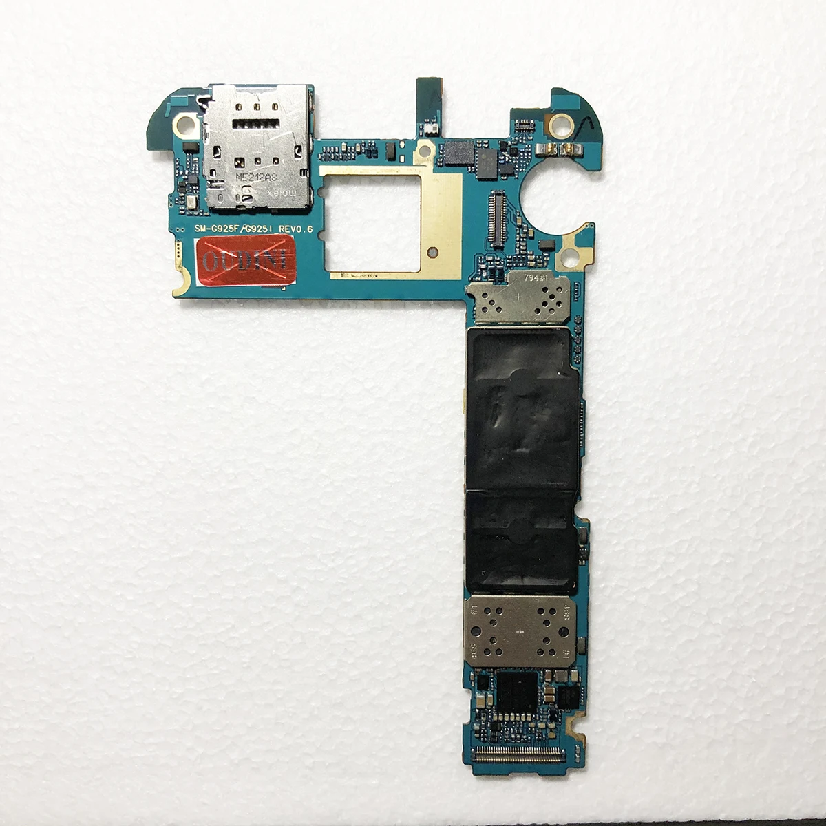 Оригинальная разблокированная материнская плата OUDINI 100% 64 ГБ для Samsung Galaxy S6 Edge G925F