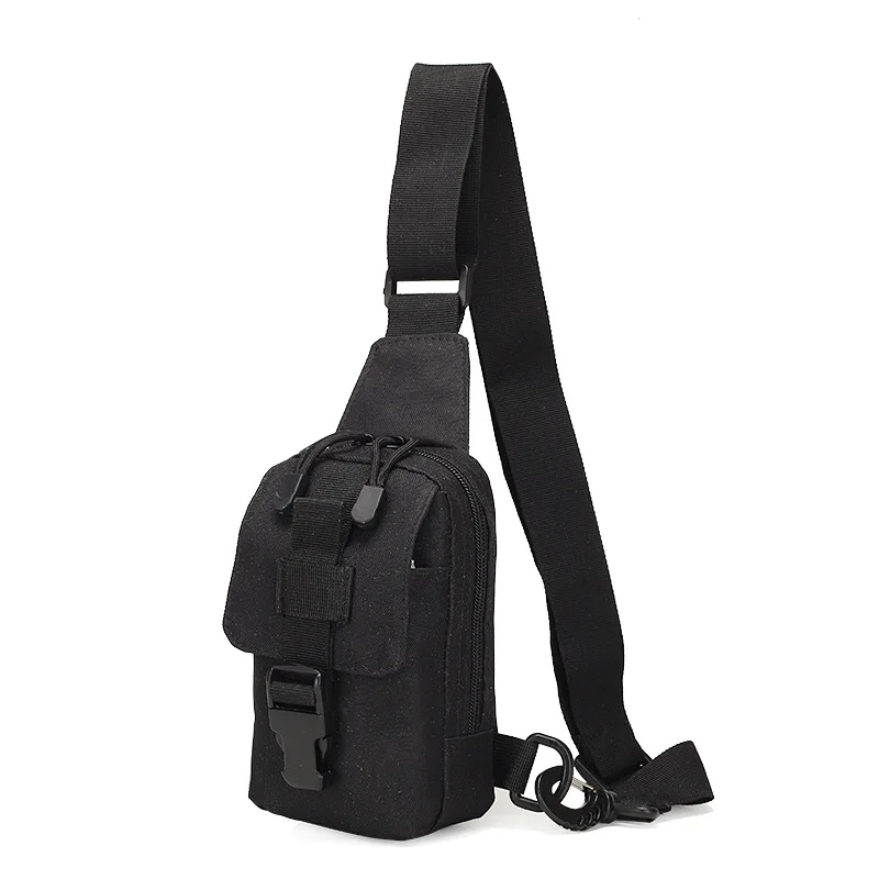 

Tactical Chest Bag Military Trekking Pack Sports Bag Shoulder Bag Crossbody Pack Assault Pouch for Hiking Cycling Camping