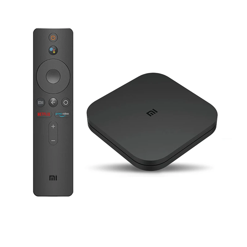 Оригинальный Xiaomi Mi TV Box S глобальная версия 4K Android Tv WiFi Google Cast Netflix Smart 2 ГБ + 8 Гб