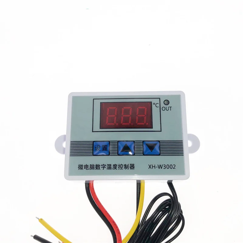10 шт. цифровой регулятор температуры W3002 новый терморегулятор 12/24/220 В |