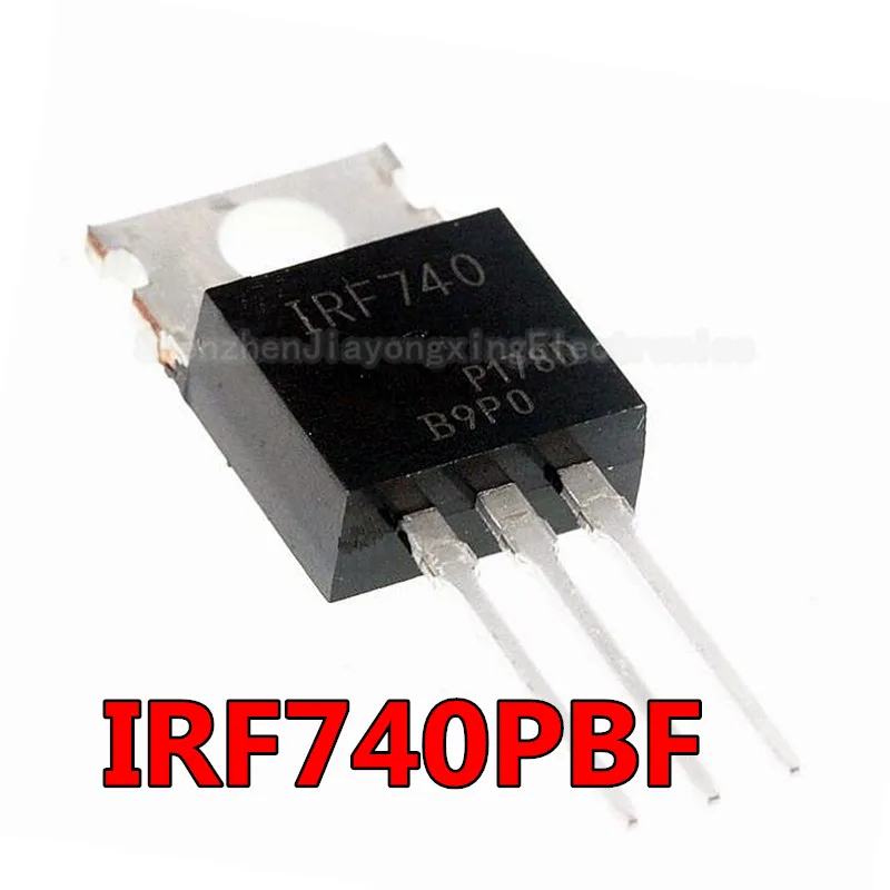 10 шт./лот IRF740 IRF740PBF MOSFET N-Chan 400 в 10 Amp TO-220 триодный транзистор, Новинка