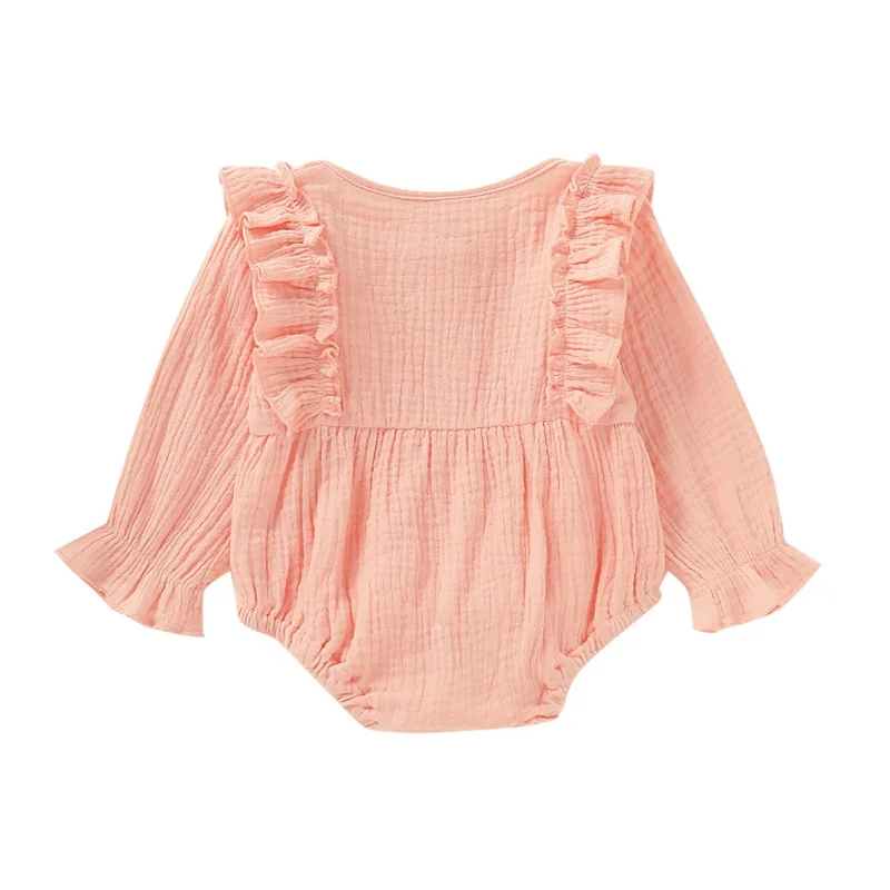 Милые Детские боди осенняя одежда для новорожденных девочек Детский костюм