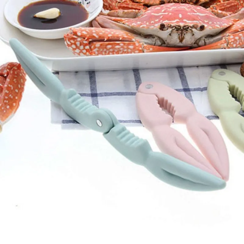 Plastic Seafood Tool Set Lobster Crab calmp pliers Forks and Spoon Sheller Walnut Nut Clip for Sea cracker kitchen | Дом и сад