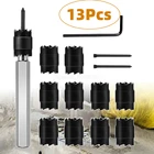 38 двухсторонние роторные точечные биты для сварки, резак для удаления, сверло с шестигранным хвостовиком, Электрический электроинструмент из быстрорежущей стали, панель для отверстий в листовом металле