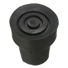 1 шт. нижняя часть 19 мм Мягкие резиновые прокладки для ходьбы, походов, концевые наконечники, тростниковая прокладка, резиновые сверхпрочные металлические наконечники