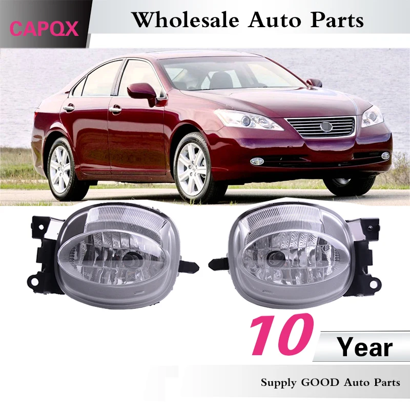 CAPQX 2 шт. передний бампер противотуманные светильник вождения Противотуманные