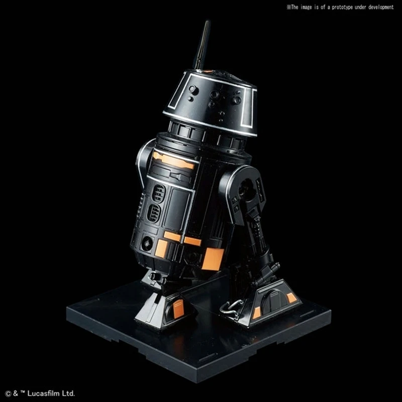 Модель сборки Bandai модель 1/12 R5 J2 Империя черная версия R2 D2 Звездные войны персонаж