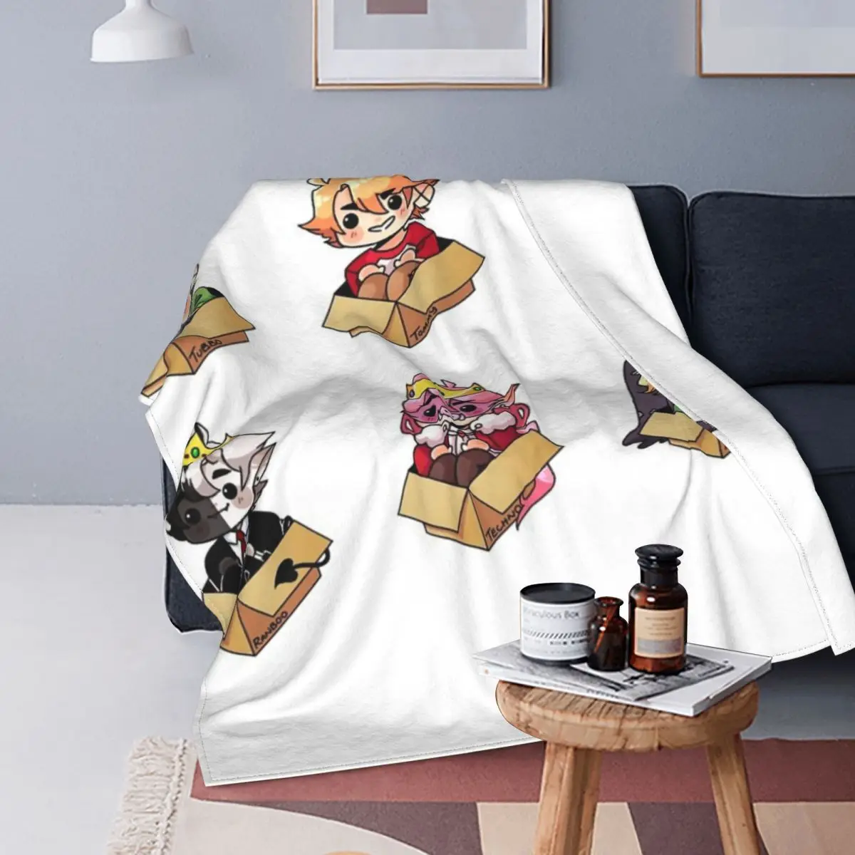 

Dream Smp-Paquete de Manta, colcha, edredones a cuadros para cama, mullida a cuadros Sudadera с капучинатором, funda для детей