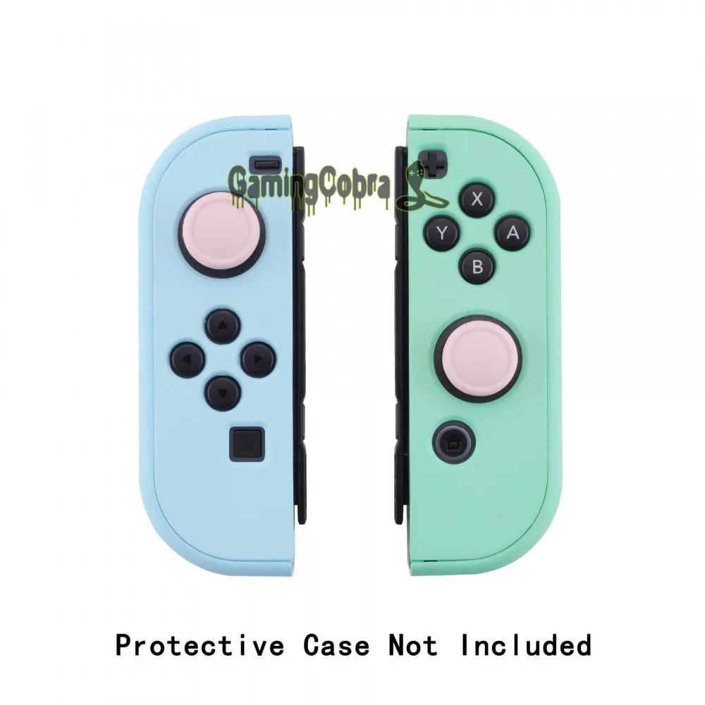 Колпачки PlayVital для джойстиков 4 шт. силиконовые аналоговые крышки NS Switch Joy-Con и Lite |
