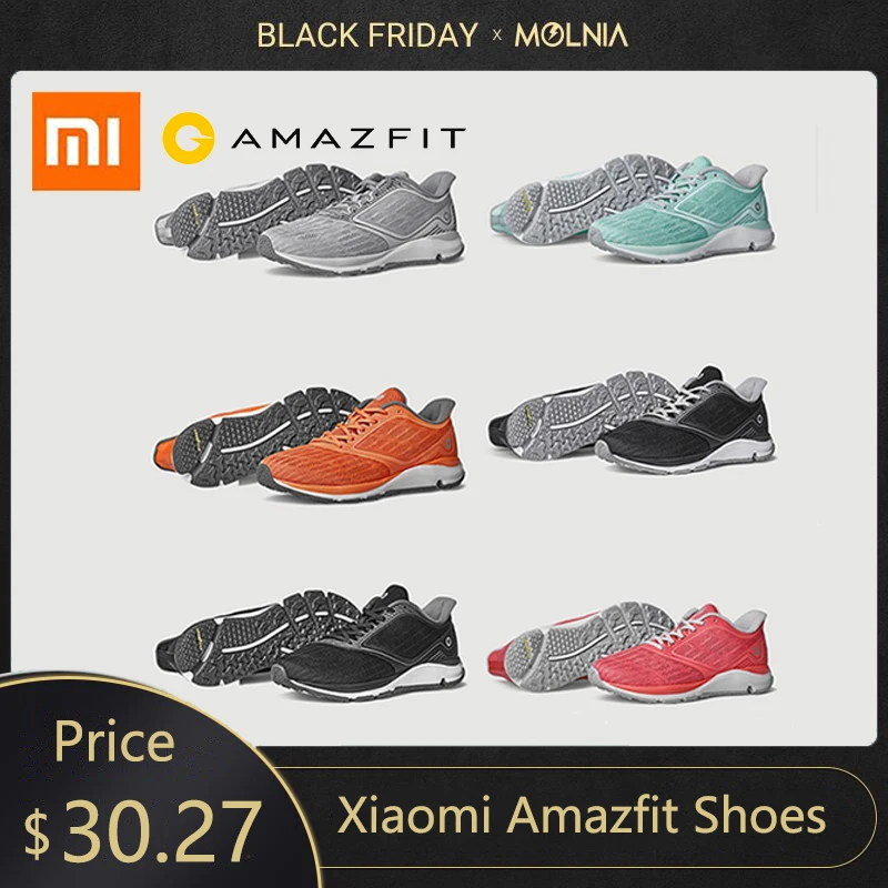 Xiaomi Amazfit Antelope светильник Смарт обувь Спорт на открытом воздухе кроссовки резиновая поддержка смарт чип(не включает) pk Mijia 2