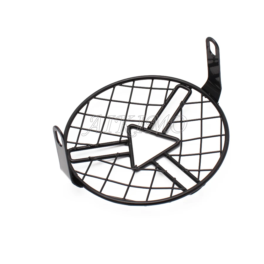 Новый защитный чехол для передней фары металлический сетчатый абажур мотоцикла