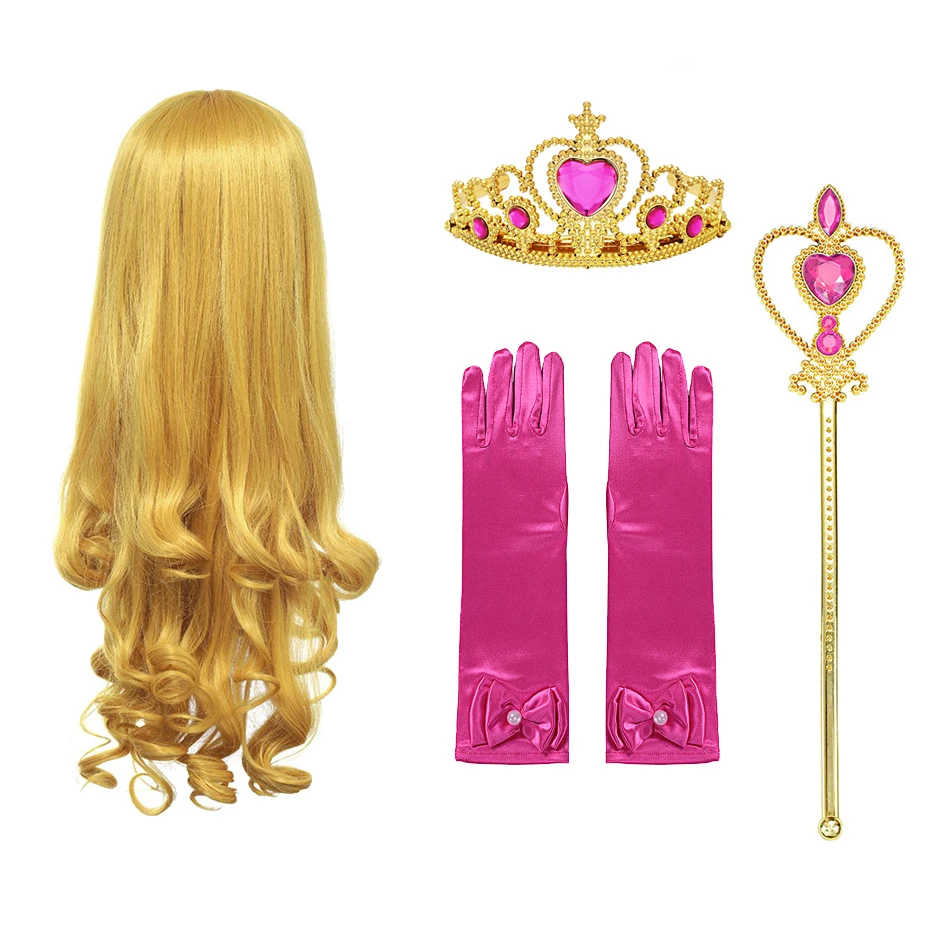 

Princess Children Tiara Headdress Headwear Cute Princess Crowns Hairband Headdress For Girls Kids Headband Aurora Accessories