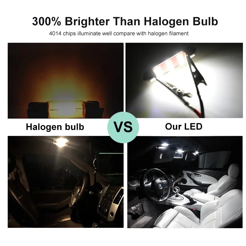 Комплект светодиодных ламп для внутреннего освещения Hyundai Sonata 1989 - 2015 2016 2017 2018