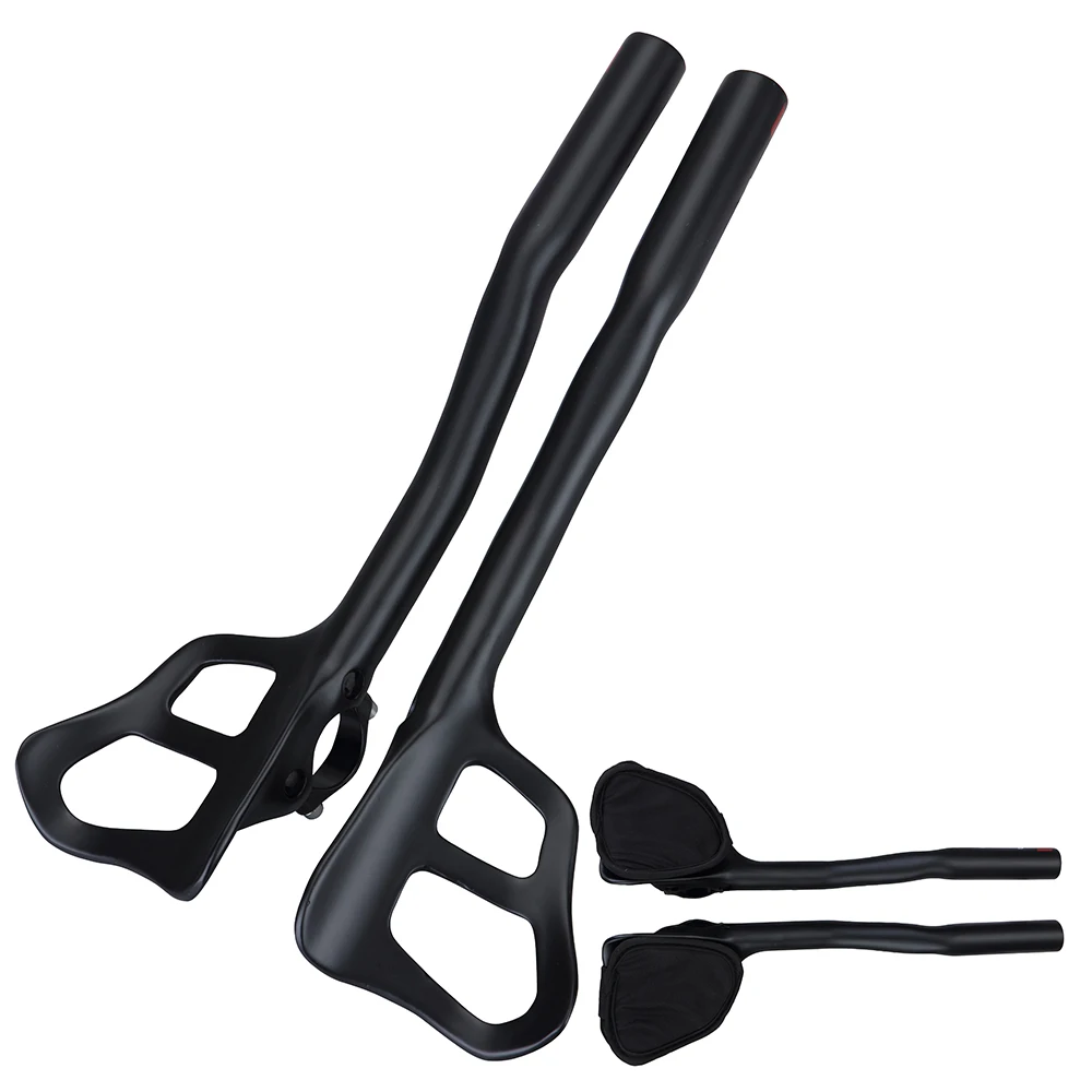 

Carbon Fibre Fahrrad Extender Aero TT Bar Enden Triathlon Fahrrad Lenker Rest Bicycle TT Bar Road Bike handlebar