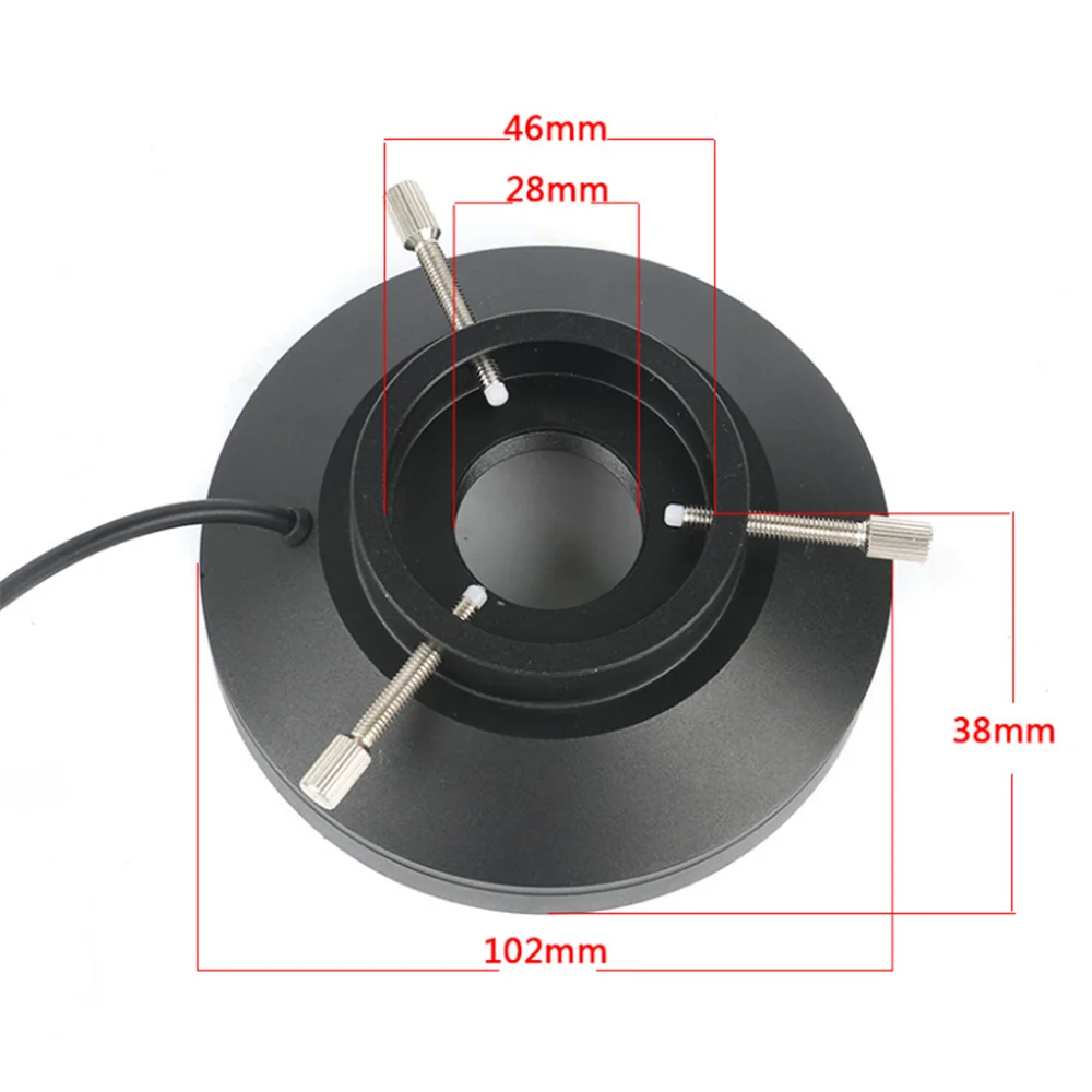 Регулируемое кольцо для микроскопа из алюминиевого сплава 96