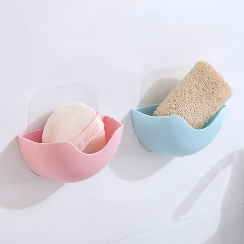 Подвесная мыльница коробка настенный магнитный Пластик сливная полка без