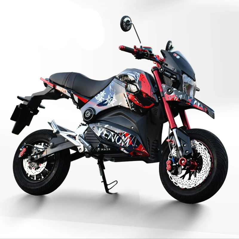 Electric Bike 1.2KW 72V/20Ah High Speed Large Power Motorcycle Parkour Bicycle for Man in Stock | Спорт и развлечения