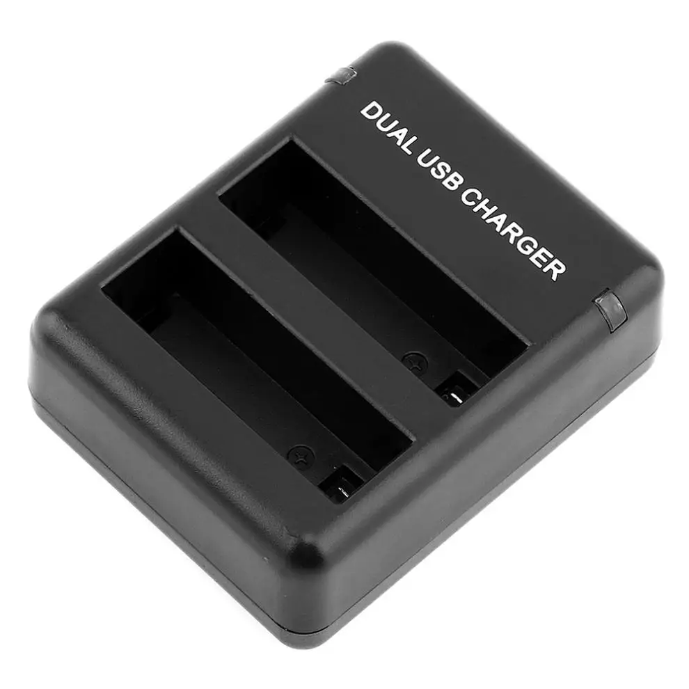Батарея USB двойное зарядное устройство AHDBT 401 двойной порт для Gopro Hero 4 HERO4 черный