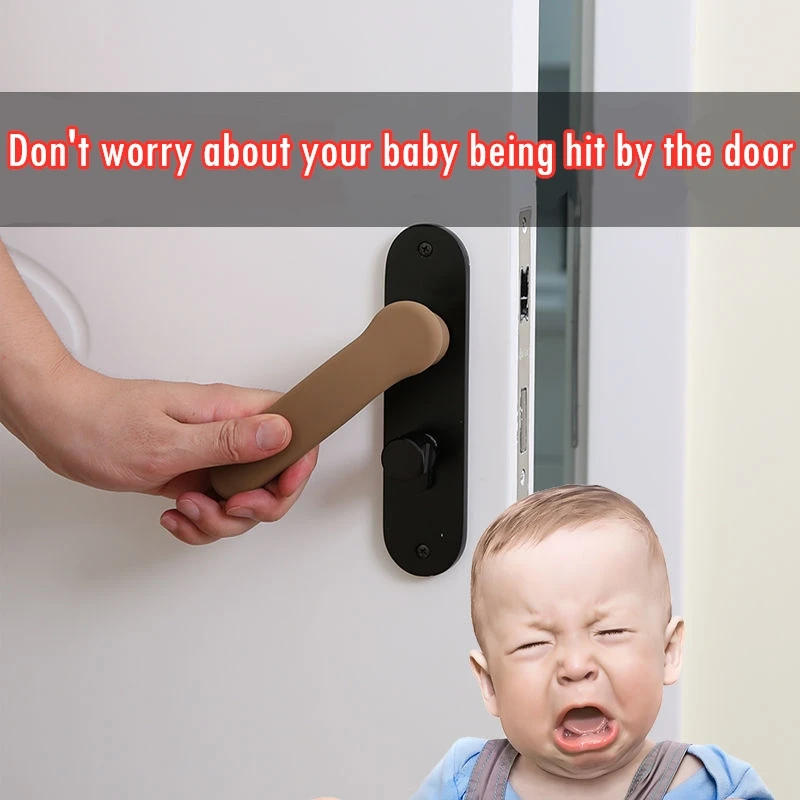 Защитные перчатки на дверные ручки 2 шт. безопасный ограничитель открывания