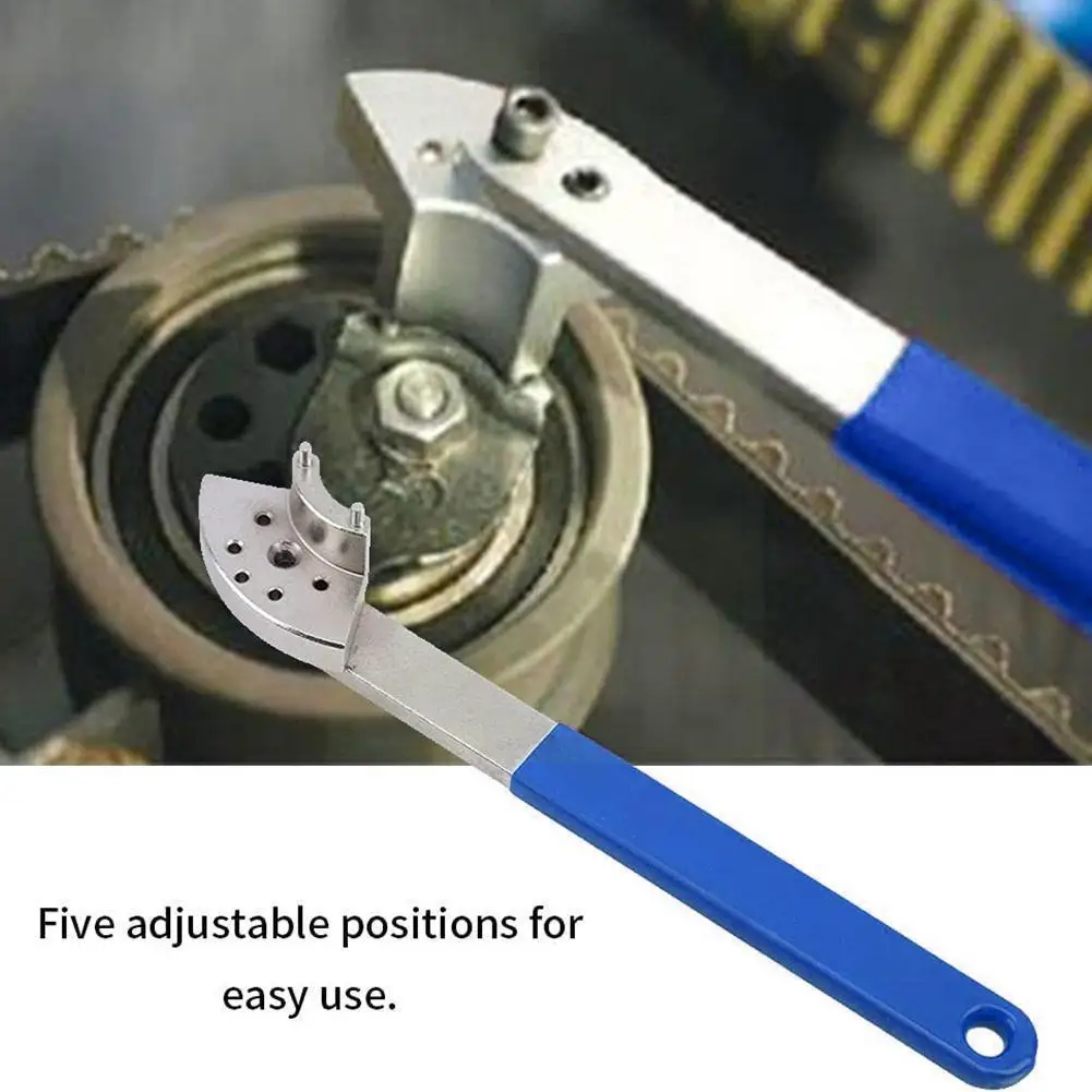 

Engine Timing Belt Tensioning TENSIONER Adjuster Pulley Wrench Tool For VW Audi X2W7