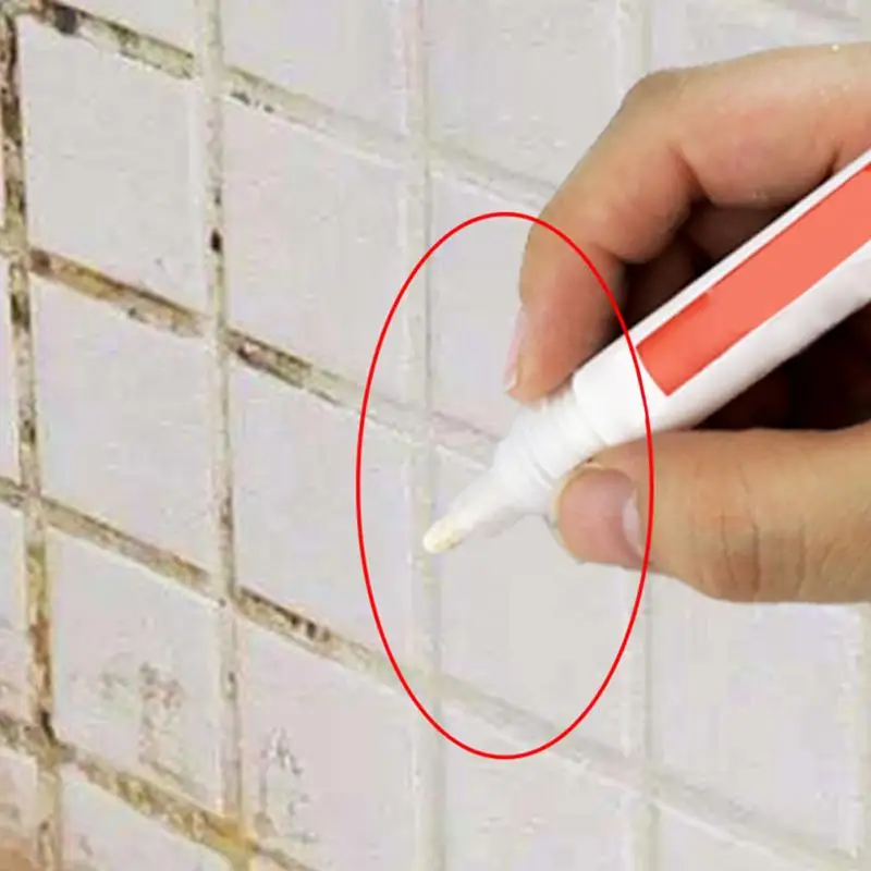 Ручка карандаш для бытовой плитки водостойкая мгновенного ремонта кухонной - Фото №1