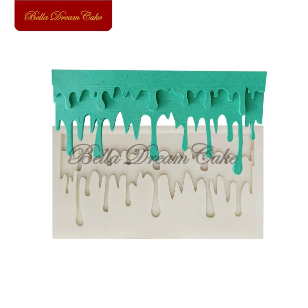 Силиконовая форма для расплавленного крема украшения торта шоколада помадки