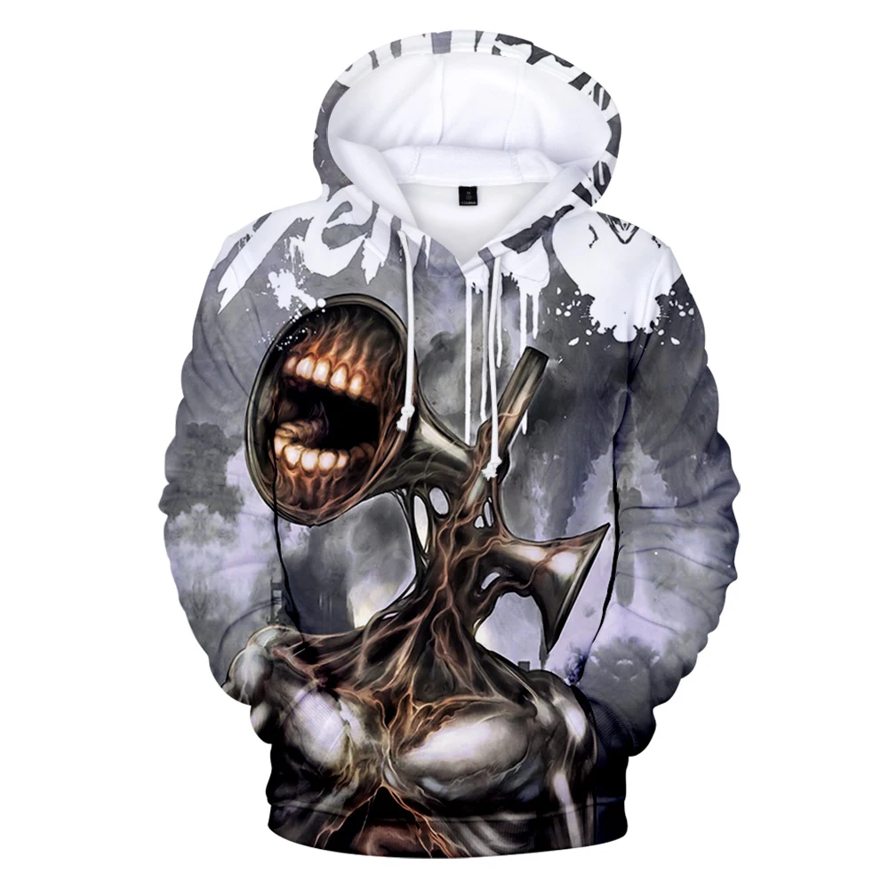 

Popular Siren Head Print Men/Women Hooded sweatshirt warm and comfatable Casual streetwear Hoodies max Size 4XL Boys/girls Coats