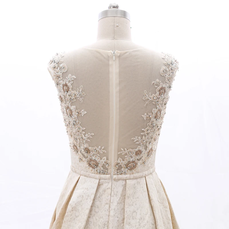 Kiss White Bridal Stock Clean Prom Dresses Long Evening Dresses 210225-019