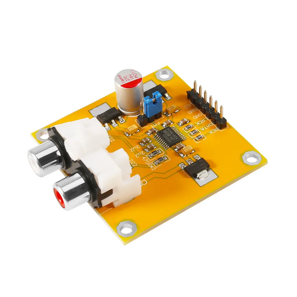 ЦАП-декодер PCM5102 I2S плеер собранная плата 32 бит 384K за пределами ES9023 PCM1794 для Raspberry Pi