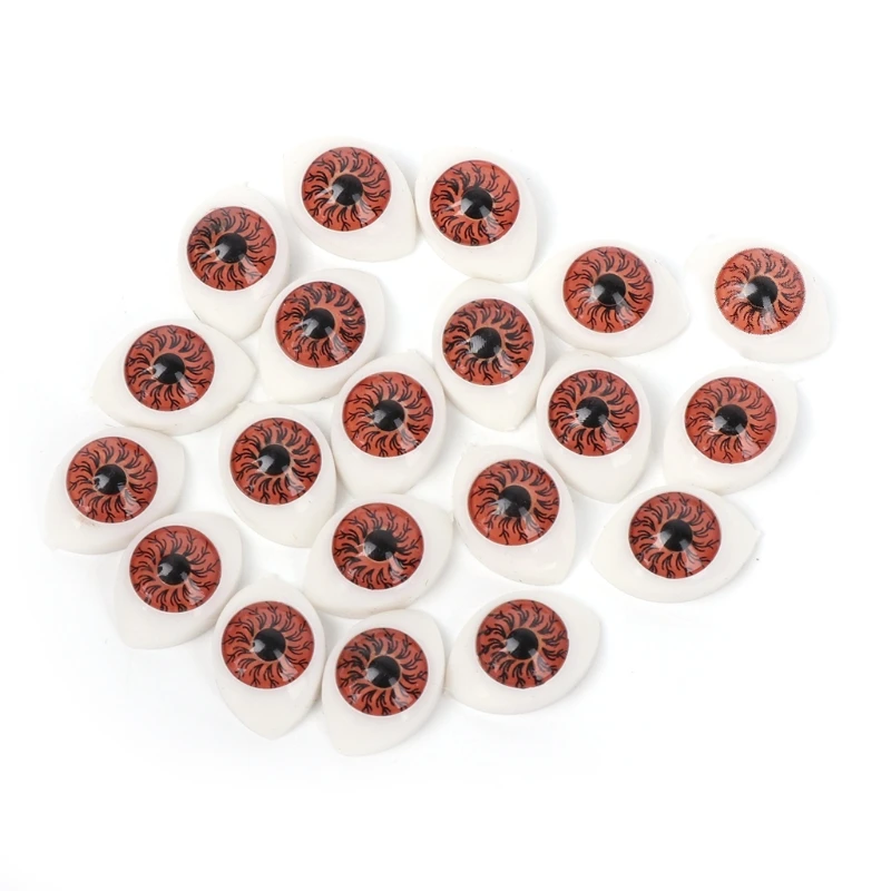 

20Pcs Plastic Doll Safety Eyes For Animal Toy Puppet Making DIY Craft Accessories