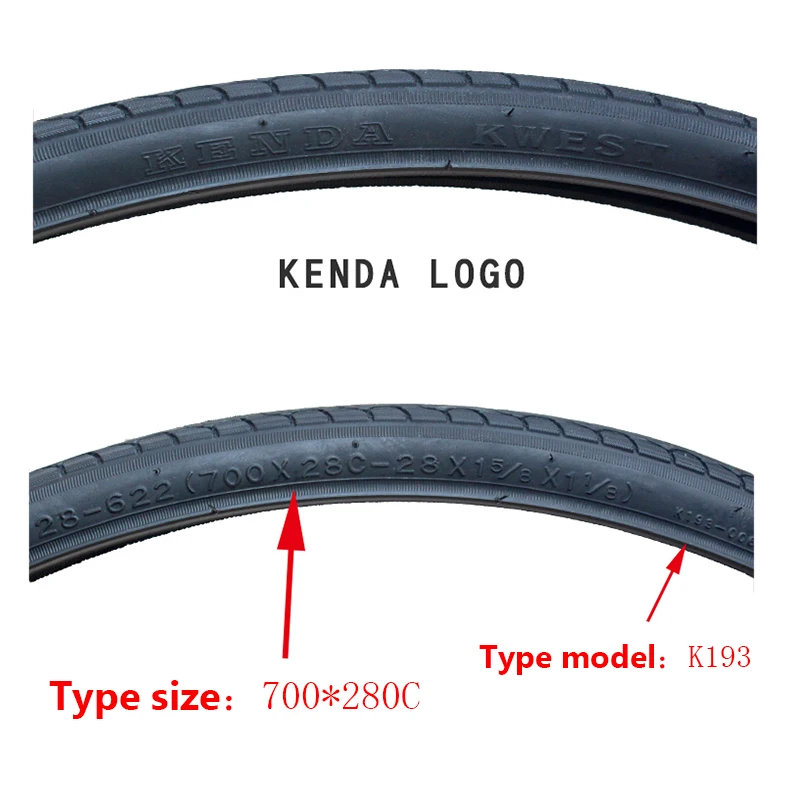 KENDA велосипедная шина 700C шоссейная велосипедная шина K193 700* 25C 28C 32C 35C 38C 40C Pneu Bicicleta шины велосипедные части