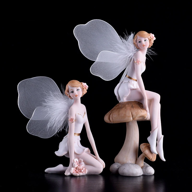 

Angel Flower Fairy Home Decoration Accessories Doll Decoration Creative Birthday Gift For Family Car Decoration Decoration