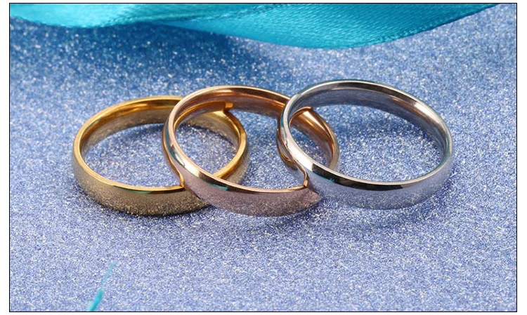 

Titanium steel mirror female index finger atmospheric smooth gloss plate ring cold wind