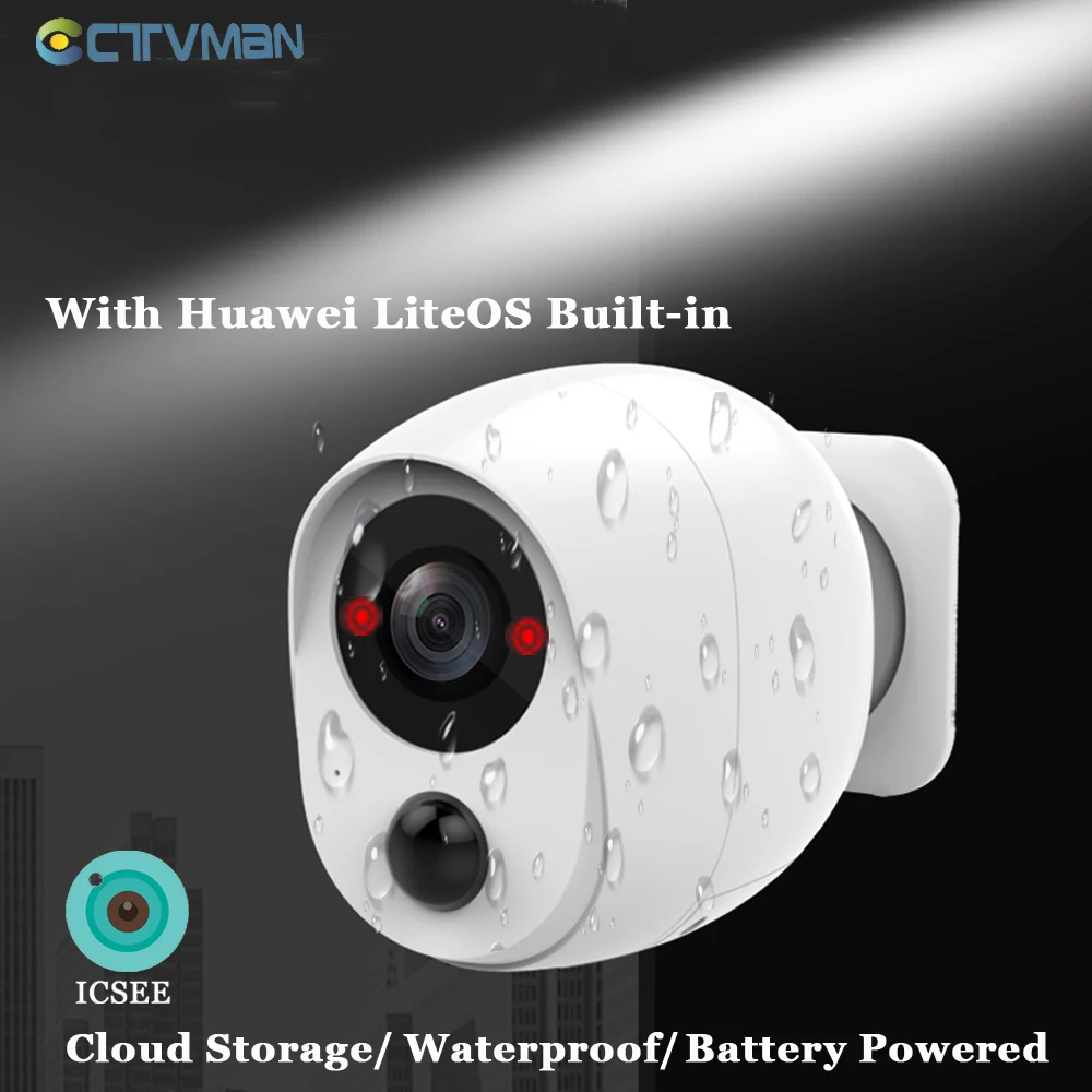 IP камера CTVMAN 1080P Водонепроницаемая с датчиком движения 2 МП|Камеры